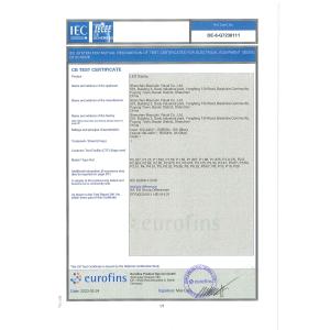 Shenzhen Maxcolor Visual Co., Ltd. Certifications