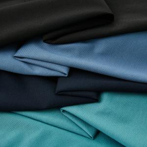 Short Sleeve Solid Color Golf Polo Shirt in Polyester Spandex with Logo and