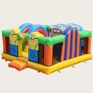 Customized Color PVC Inflatable Spiderman Bounce House for Children's Entertainm