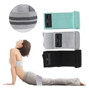Wholesale Gray Latex Yoga Stretching Strap Rehabilitation Training Belt Bands from china suppliers