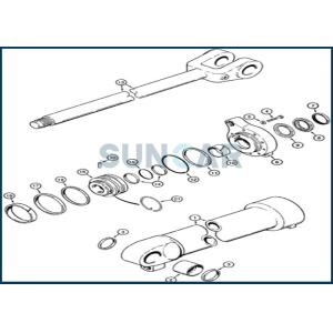 1986823C2 Loader Lift Cylinder Seal Repair Kit fits CNH 821B 821C