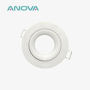 Angle Adjustable MR16 Downlight Frame Renewable Material Downlight Enclosure