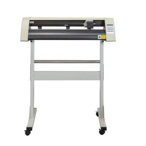 China 870mm Step Motor 28 Inch Vinyl Cutter With Auto Contour on sale