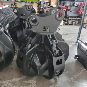 Rotary Or Fixed 5 Ton-20 Ton Excavator Lotus Grab For Loading Bulk Materials