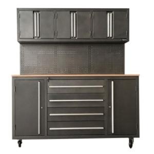 Customized Support and Aluminum Handles 72" Tool Chest on Wheels for Garage