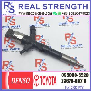 Diesel Common Rail Fuel Injector 095000-5520 For TOYO-TA HILUX 2KD-FTV 23670