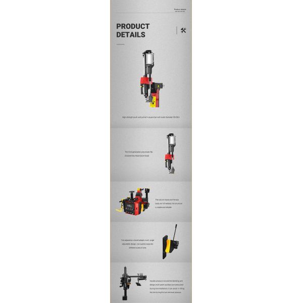 Roadbuck V7110 Central-Locking Tire Changer for Efficient Wheel Changes