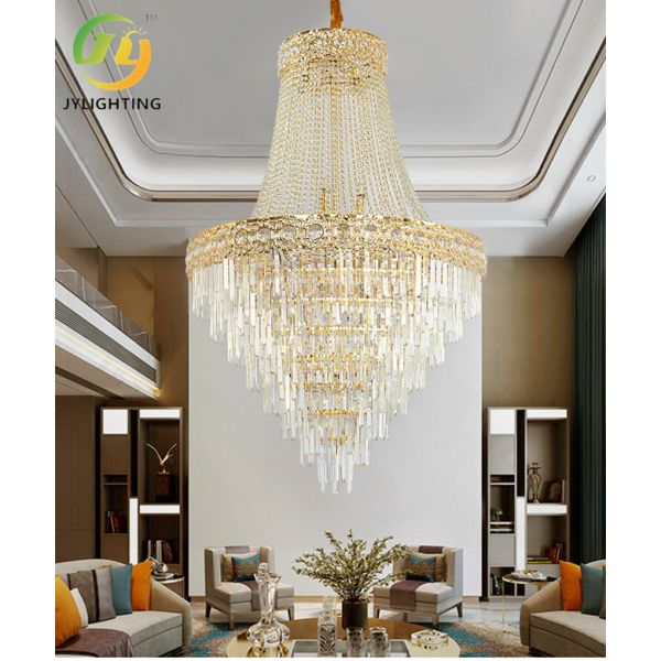 JYLighting's Luxurious LED Chandeliers Contemporary Crystals for Elegant Dining Living and Hospitality Spaces