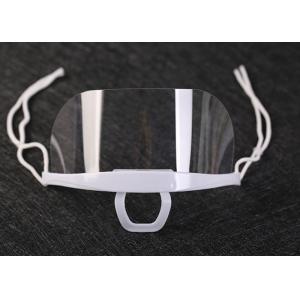 Splash Proof Plastic Clear Mouth Shield for Chef Hairdressing Face Visor