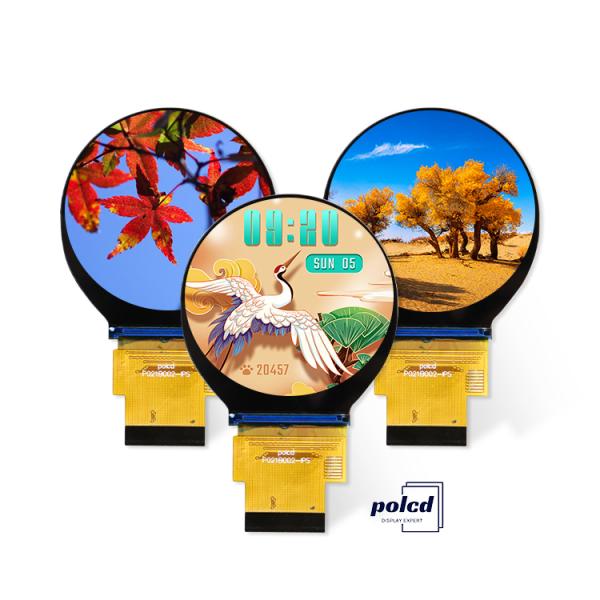 Quality Polcd Custom 2.1 Inch IPS TFT Round LCD Display Module with SPI RGB Interface for sale