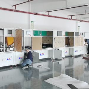 Automatic Cylindrical Battery Spot Welding Machine for 18650 21700 32650 Cells