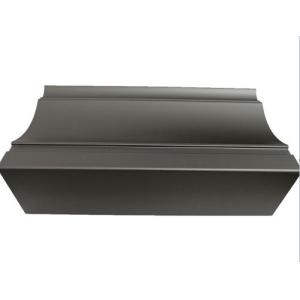 Matt Champagne Anodized Aluminum Window Profiles 6063 Extruded Profiles