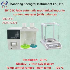 Fully Automatic Mechanical Impurity Content Analyzer With Balance ASTM D473