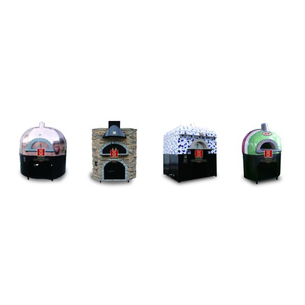 High Temperature And Fire Resistant Pottery Rectangle Lava Rock Gas Heating Italian Pizza Oven