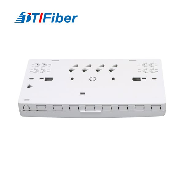 8 Ports 86 Type Fiber Optic Mini Termination Box FTTH Wall Mounted