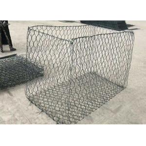Metal Frame H2m Gabion Fence System 1m 1.5m Width