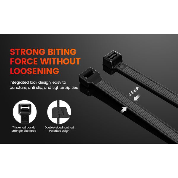Adjustable Adhesive Backed Cable Tie Mount Nylon Material For Industrial
