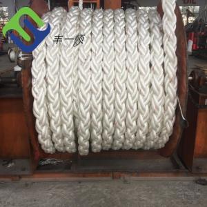 80mmx220m Nylon Polyamide Braided Rope With Spliced Loop At Each End