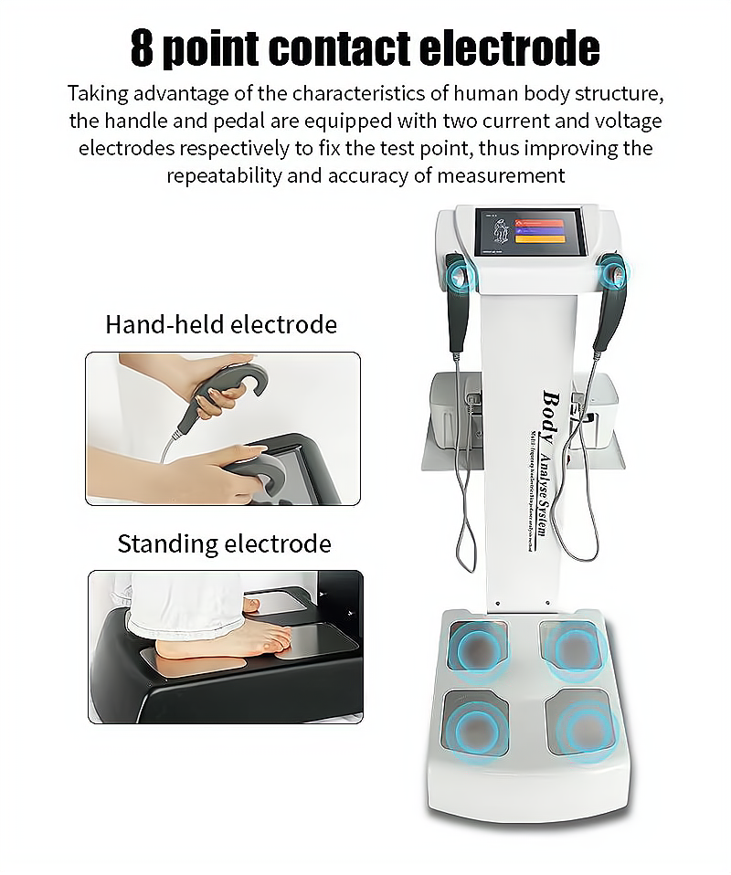 Smart Weight BMI 3D Body Scanner Measurement Body Composition Analyzer Scale Machine