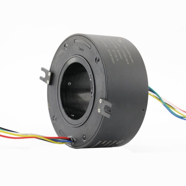 Quality Rotary Joint Through Bore Slip Ring 6 Wires 5A With Hole Size 70 mm for sale