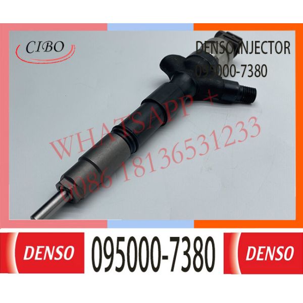 095000-7380 Neutral Common Rail Diesel Fuel Injector For TOYOTA 23670-30240 23670-0L070