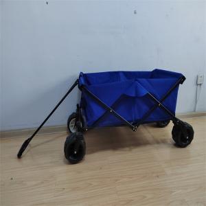 Removable Beach Wagon Cart All Terrain Foldable Wagon With 7x4 '' Pu Wheel