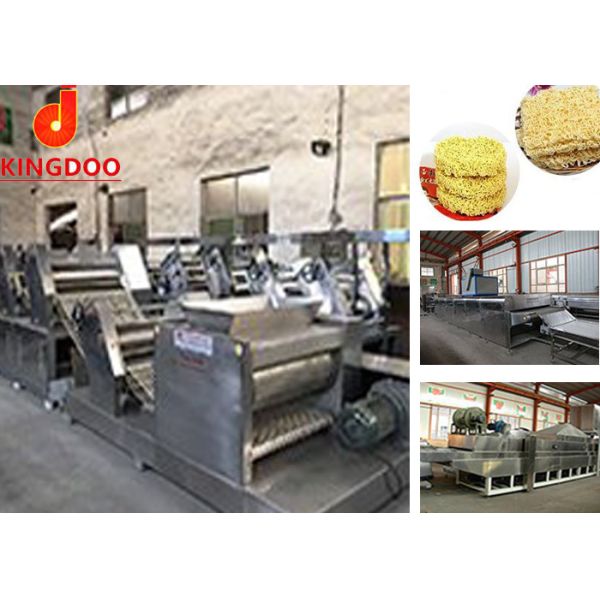Quality CE Certificate Instant Noodle Making Machine 50*5*4m Workshop Dimension for sale