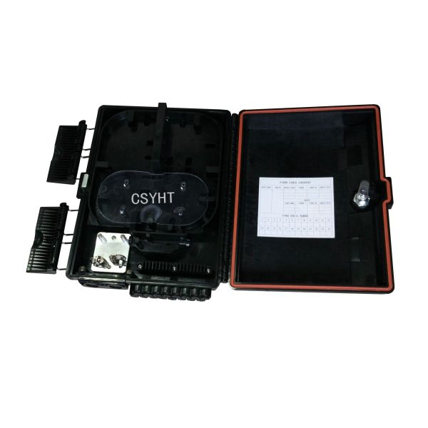Quality 16fibers IP68 FTTH Distribution Terminal Box With PLC Splitter for sale