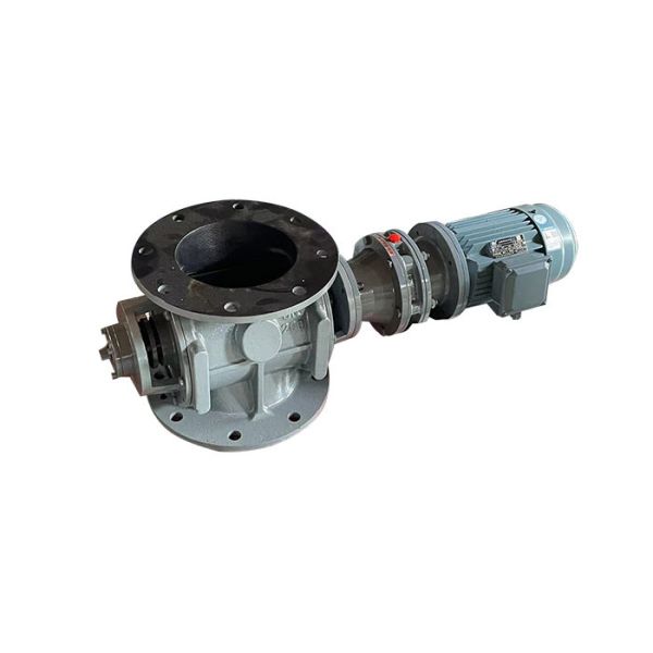 Flange Rotary Feeder Valve with Upper and Below Round Design 6 Inches FOB