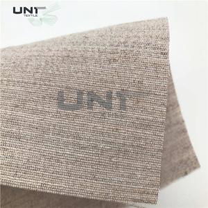 China 150cm Width Shrink Resistant Canvas Interlining Stiff Elastic on sale