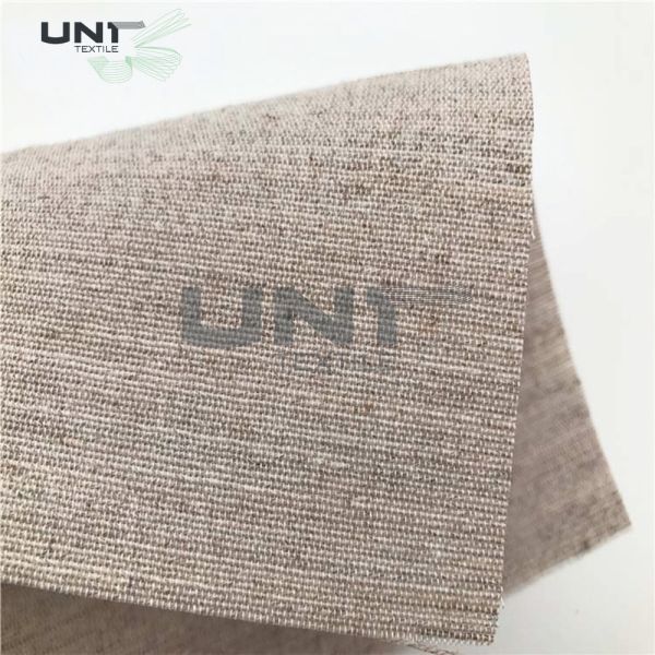 Quality 150cm Width Shrink Resistant Canvas Interlining Stiff Elastic for sale