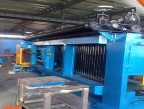 4.3m width 80*100 full automatic gabion box making machine/hexagonal wire mesh
