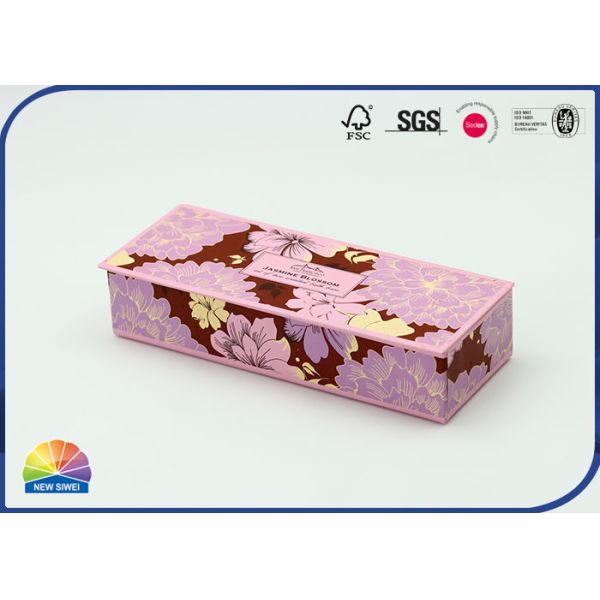 Quality Soap Packaging Rectangle Hinged Lid Gift Box With Customized Logo for sale