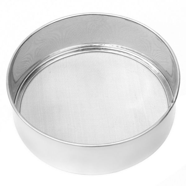 Customizable Wire Mesh Sieve , Round Shape Stainless Steel Test Sieves
