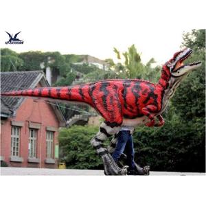 Simulation Walking Real Life Dinosaur Costume Controlled By Human / Hollywood