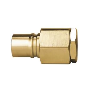 Brass Quick Release Hydraulic Fittings , KZD Series Quick Release Hydraulic