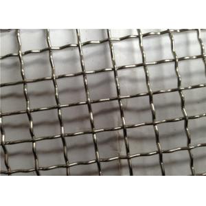 Stainless Steel 304 Square Woven Wire Mesh with Bullet Proof Crimped Screen