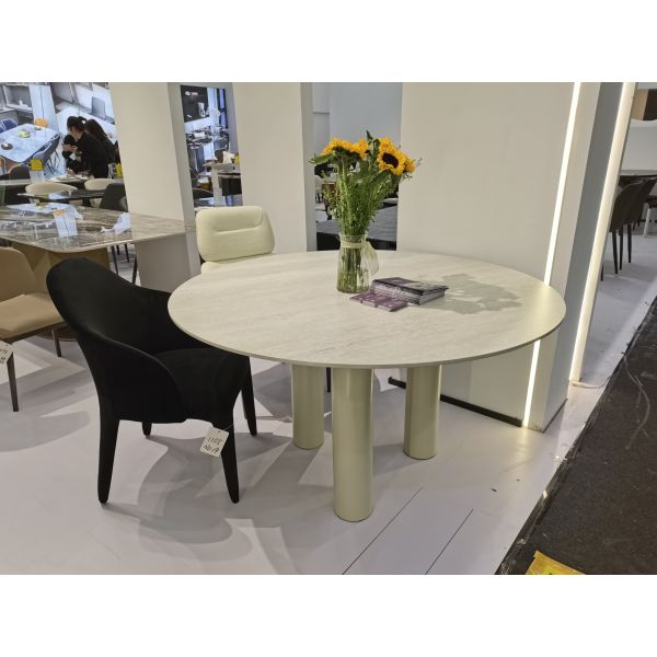 Modern Style Stone Dinning Restaurant Tables and 4/6/8/10 Chairs Set for Dining
