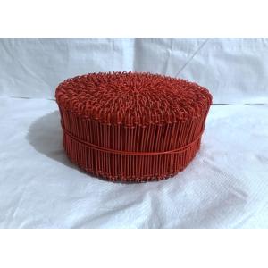 Red Pe Decorative Bwg22 Galvanised Binding Wire Rust Proof Surface Corrosion