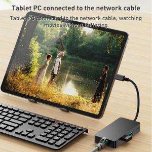 8-In-1 Multiport Adapter USB-C Hub With HDMI 3 USB3.0 RJ45 And PD Output 5-8