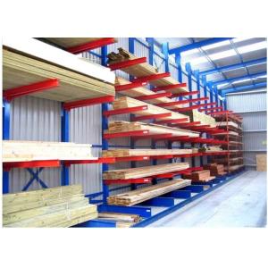 Anti Corrosion Galvanised Cantilever Racking , Cantilever Steel Storage Racks