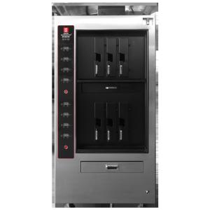 Silvery / Black Stainless Steel Fish Grill Machine Smart Frequency Conversion