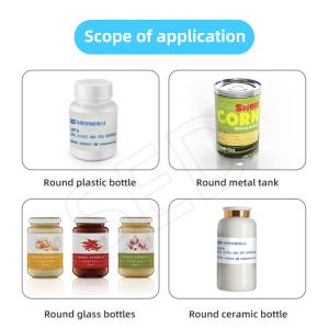 Automatic Labeling Machine For Plastic Round Bottle