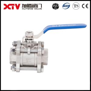Made Xtv 3PC 3/4 Inch Stainless Steel Thread Ball Valve with Butt Welding End to