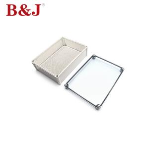China Screw Type Plastic Electrical Enclosure Boxes , Outdoor Electrical Junction Box Plastic on sale