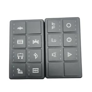 Backlight Silicone Rubber Keyboard For Excavator Control Panel
