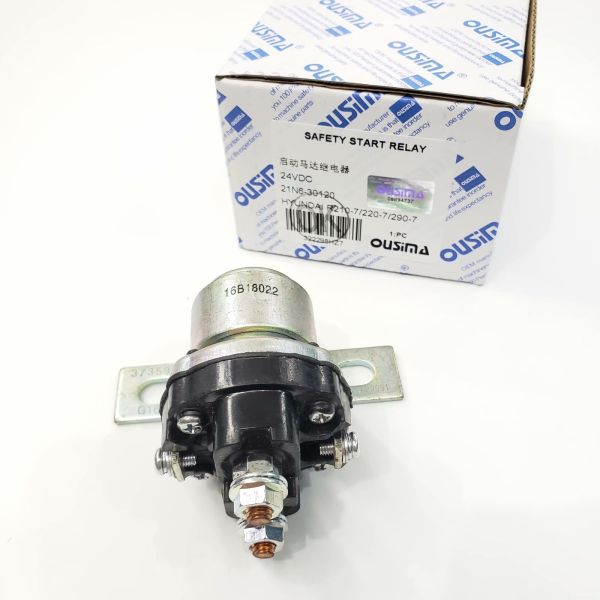OUSIMA Starter Relay 21N6-30120 21N630120 For Hyundai Excavator R210-7 R220-7 R290-7