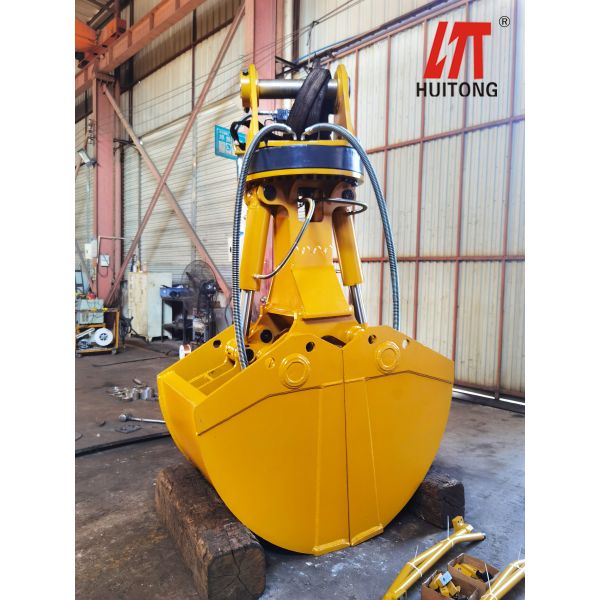 Excavator Clamshell Bucket Mini Manual Excavator Grab Bucket For E200, E120, E70