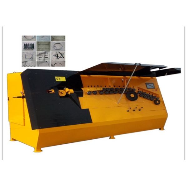 Numerical Control Cnc Rebar Bending Machine , High Efficiency Steel Rebar
