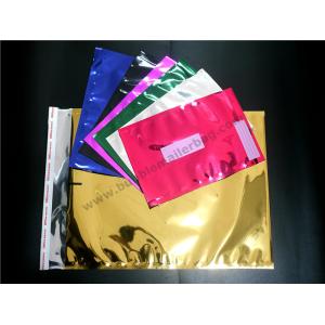 Three Side Seal Aluminum Foil Envelopes 5"X10" #00 PVC Security For Office